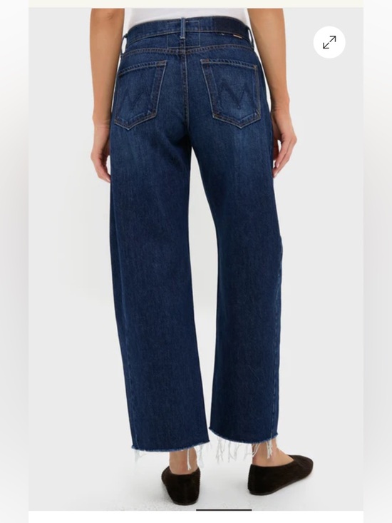 MOTHER Denim - Mother Women's The Mid Rise Full Pipe Flood Fray Jean